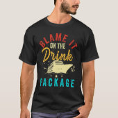 Blame it on The Cruise Package Cruise Cruising Mat T-Shirt (Vorderseite)