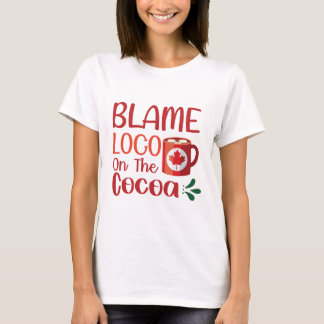 BLAME LOCO AUF DEM Kakao T-Shirt
