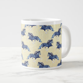 Blámóða 2 Blue Islandhorse Jumbo-Tasse