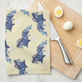 Blámóða 2 geschirrtuch (Viertel Falte)