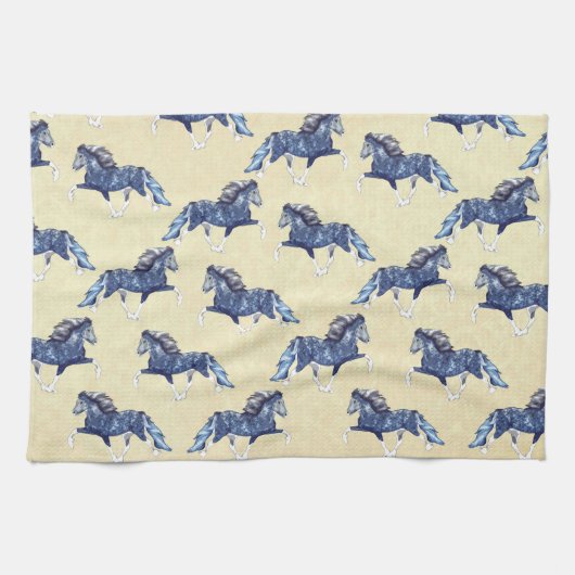 Blámóða 2 geschirrtuch (Horizontal)