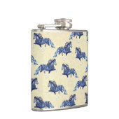 Blámóða 2 Isländisches Pferd Flachmann (Rechts)