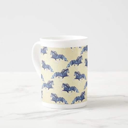 Blámóða 2 porzellantasse (Vorderseite Links)