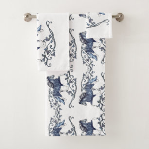 Blámóða Badhandtuch Set