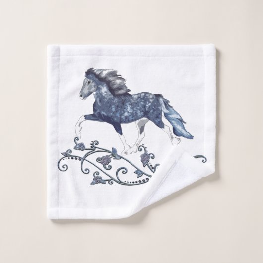 Blámóða Badhandtuch Set (Waschlappen)