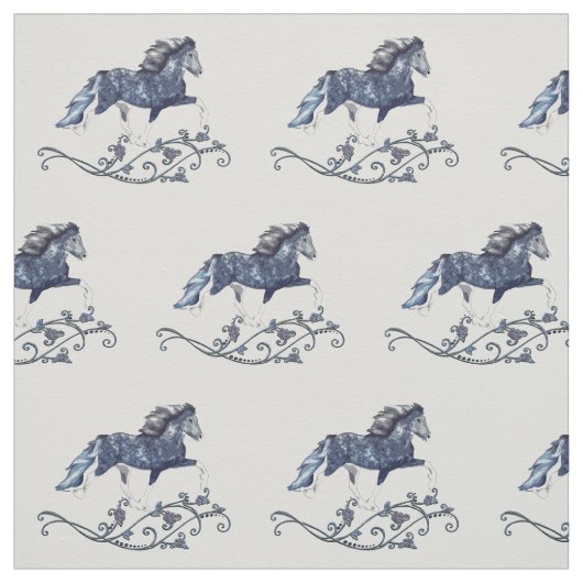 Blámóða   Blau-Nebel Stoff (Muster)