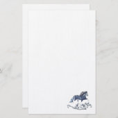 Blámóða Briefpapier (Vorne/Hinten)