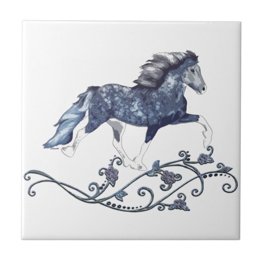 Blámóða Fliese (Vorderseite)