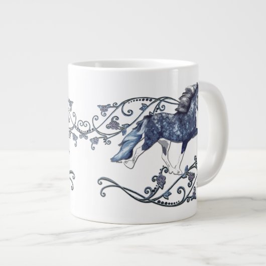 Blámóða Jumbo-Tasse (Vorderseite Rechts)