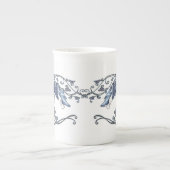 Blámóða Porzellantasse (Vorderseite)