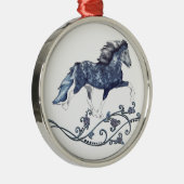 Blámóða Silbernes Ornament (Rechts)