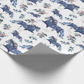 Blámóða und die Blume Geschenkpapier (Ecke)