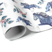 Blámóða und die Blume Geschenkpapier (Rolleneckpunkt)