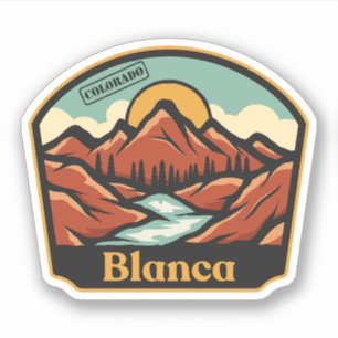 Blanca, Colorado Aufkleber