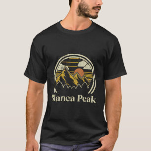 Blanca Peak Mountains Colorado Wandern im Freien R T-Shirt