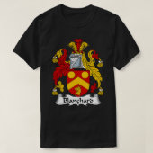 Blanchard Coat of Arms Familienwappen T-Shirt (Design vorne)