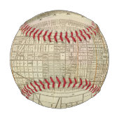 Blanchard-Führerplan von Chicago 2 Baseball (Rückseite)
