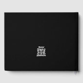 Blanchard Gästebuch (Rückseite)