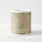 Blanchard-Leitplan von Chicago Jumbo-Tasse (Vorderseite)
