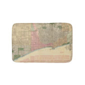 Blanchards Führerkarte von Chicago Badematte (Vorderseite)