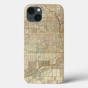 Blanchards Führerkarte von Chicago Case-Mate iPhone Hülle
