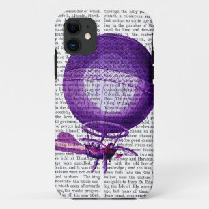 Blanchards Wasserstoff (Lila) Heißluftballon Case-Mate iPhone Hülle