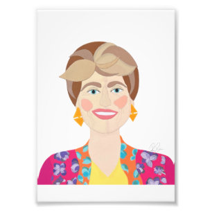 Blanche - 5x7 Druck