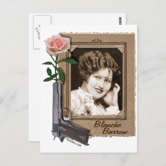 Blanche Barrow Postkarte (Vorne/Hinten)
