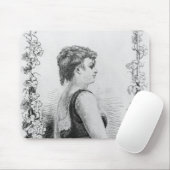 Blanche d'Antigny Mousepad (Mit Mouse)