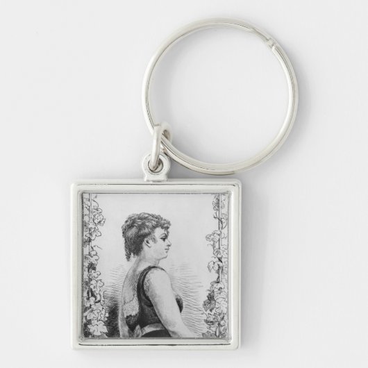 Blanche d'Antigny Schlüsselanhänger (Vorne)