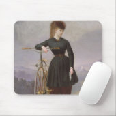 Blanche d'Antigny und ihr Velocipede Mousepad (Mit Mouse)
