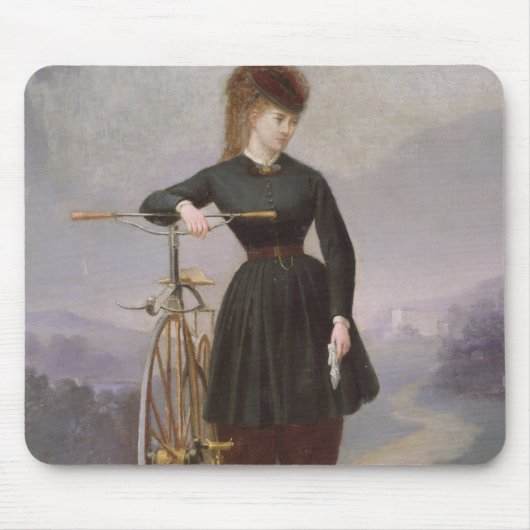 Blanche d'Antigny und ihr Velocipede Mousepad (Vorne)