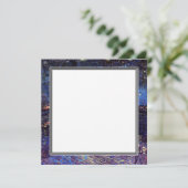 Blanche Einladung, van Gogh Sternennacht Einladung (Stehend Vorderseite)