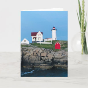 Blanche Lighthouse Foto Blank Gruß Karte
