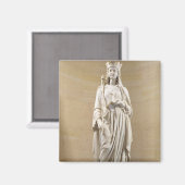 Blanche of Castile (1188-1252) Queen of France, 18 Magnet (Vorderseite/Rückseite)