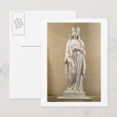 Blanche of Castile (1188-1252) Queen of France, 18 Postkarte (Vorne/Hinten)