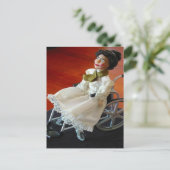 Blanche Postkarte (Stehend Vorderseite)