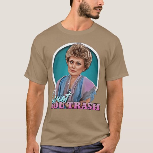 Blanche Quiet Yourash T-Shirt (Vorderseite)