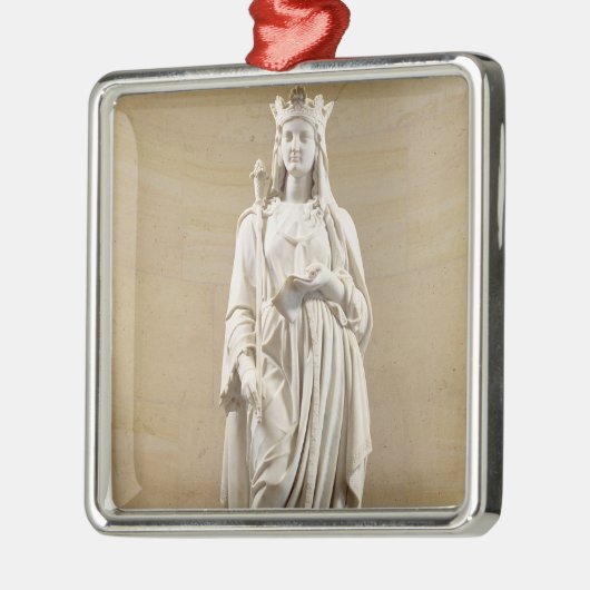 Blanche von Olivenölseifen-(1188-1252) Königin Silbernes Ornament (Links)