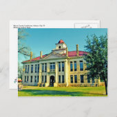 Blanco County Gericht, Johnson City, TX Postkarte (Vorne/Hinten)