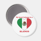 Blanco Magnet (Vorderseite/Rückseite)