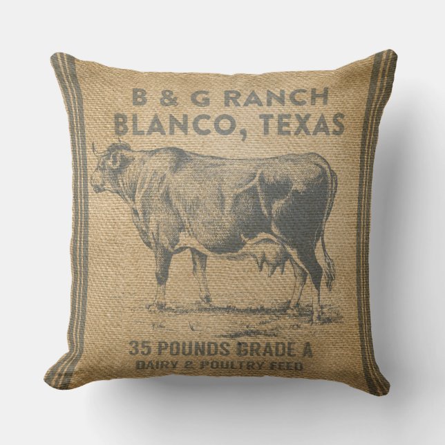 Blanco Texas Kissen (Vorderseite)