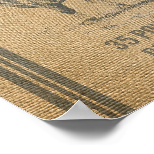 Blanco Texas Poster (Ecke)