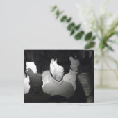 Blanco y Negro Foto Guerreros de Xiam China Postkarte (Stehend Vorderseite)