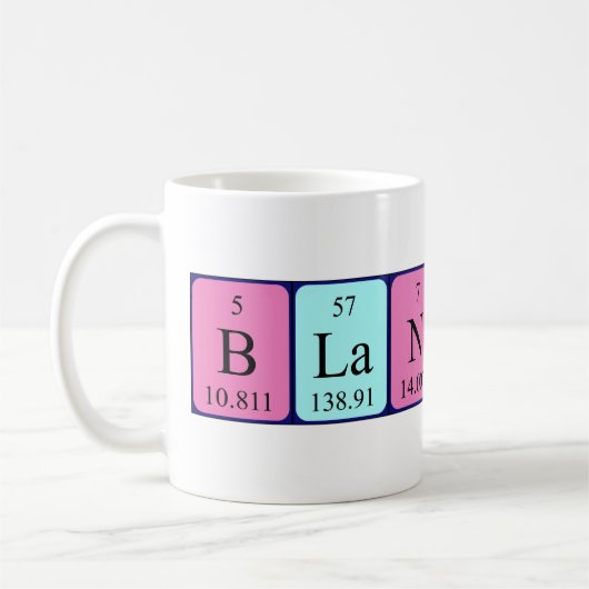 Blandine Periodenname Tasse (Links)