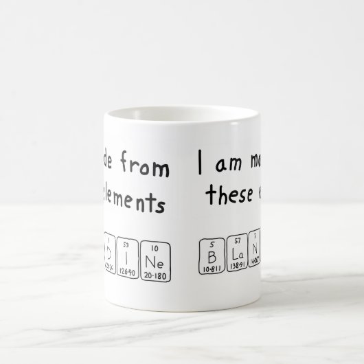 Blandine Periodenname Tasse (Mittel)