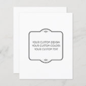 BLANGEN Sie hier Ihr Design - Papierblatt (Vorne/Hinten)