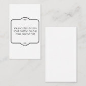 BLANGEN Sie Ihr Design hier - Begleitkarte (Vorne/Hinten)