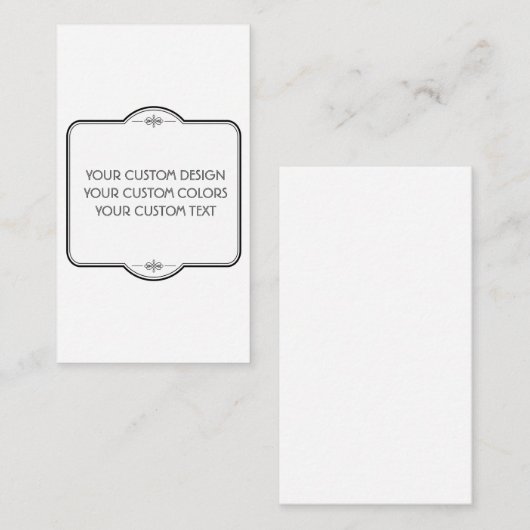 BLANGEN Sie Ihr Design hier - Begleitkarte (Vorne/Hinten)