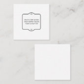 BLANGEN Sie Ihr Design hier - Mitteilungskarte (Vorne/Hinten)